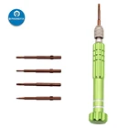 Высококачественный разборный комплект отверток для ремонта 1 ручка отвертки с 5 насадками советы водителя Pentalobe Phillips шлицевой Torx