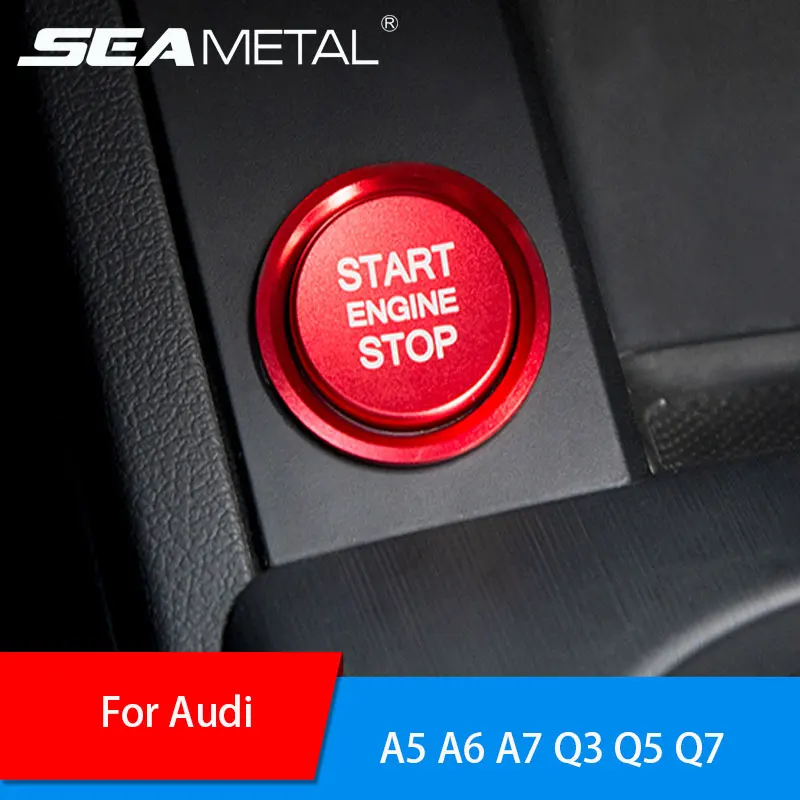 Стайлинга автомобилей двигатели для автомобиля кнопка запуска и остановки 3D