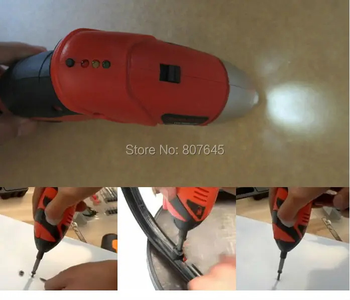 В 4 8 в перезаряжаемая/электрическая отвертка/маленькая дрель/Драйвер