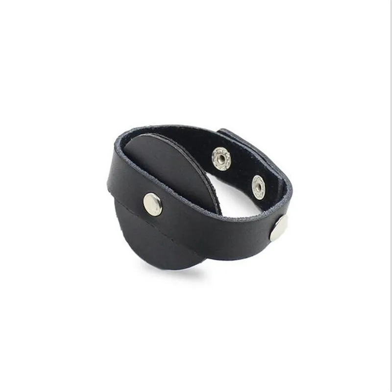 Интимные изделия для взрослых кожаное кольцо на пенис задержки клитора Мужская