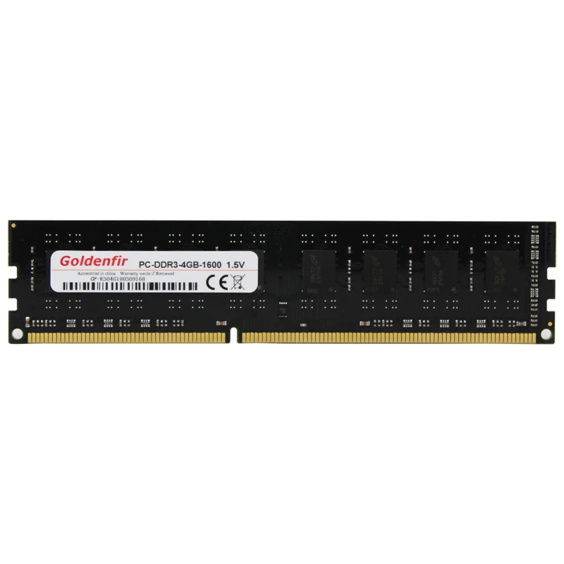 Goldenfir DIMM DDR3 1333/1600 МГц 2 ГБ 4 ГБ 8 ГБ оперативной памяти для Intel и AMD настольных ПК