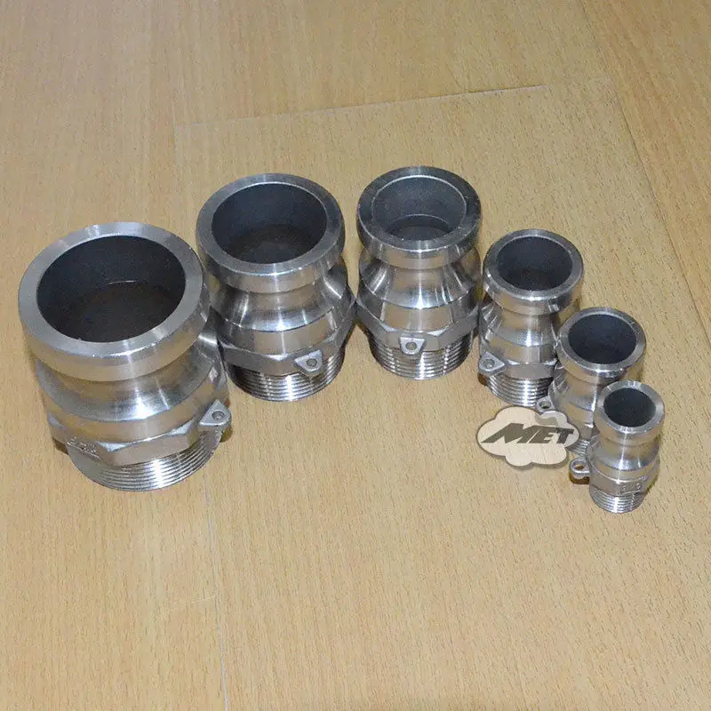 Megairon 1 предмет 1-1/4 &quotТип F Мусор Насоса адаптер мужчина camlock с мужской резьбы ss 316 max