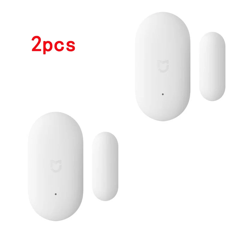 Распродажа Xiaomi Mijia, умный мини датчик двери, окна, шлюз, карманный размер, умный дом, автоматическое освещение для MIhome App D5 - Цвет: 2pcs