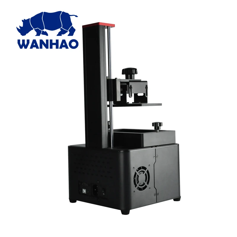 Wanhao Дубликатор 7 УФ смолы 3d принтер SLA/DLP машина с сенсорным экраном управления ЖК