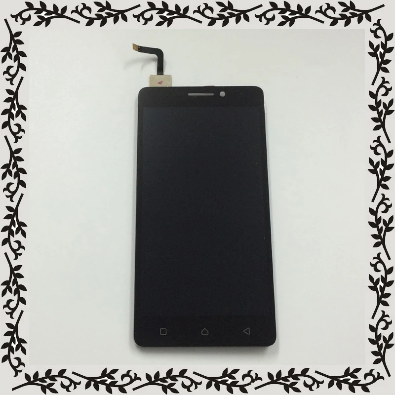 Черный Для Lenovo Vibe P1m P1ma40 P1mc50 TD-LTE ЖК-дисплей модуль монитора+ сенсорный экран дигитайзер Сенсорная панель стеклянная сборка