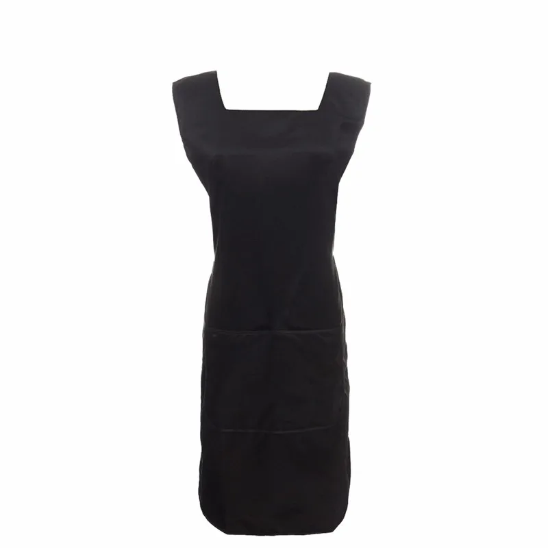 Новинка черный фартук для стрижки волос аксессуар женской одежды практичная