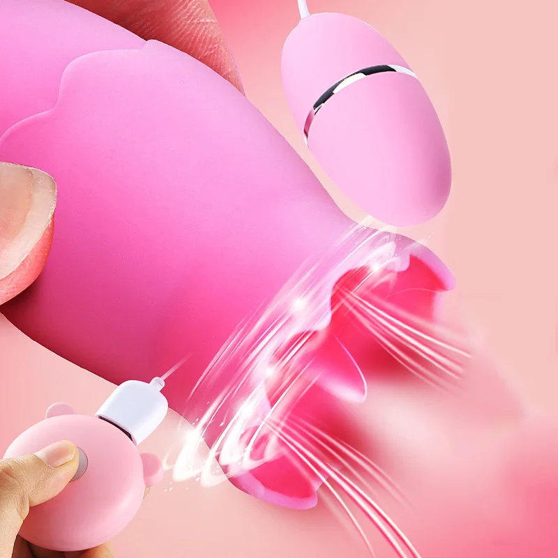1 шт. Вибраторы для языка USB Вибрационный яйцо 11 скоростей G-spot массажа влагалища