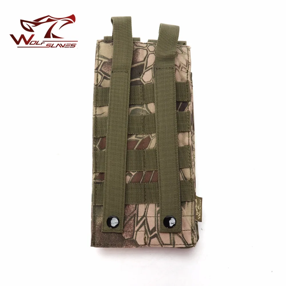 Python P90 тактическая сумка винтовка подсумок Двойной Пистолет Журнал MOLLE Чехол для