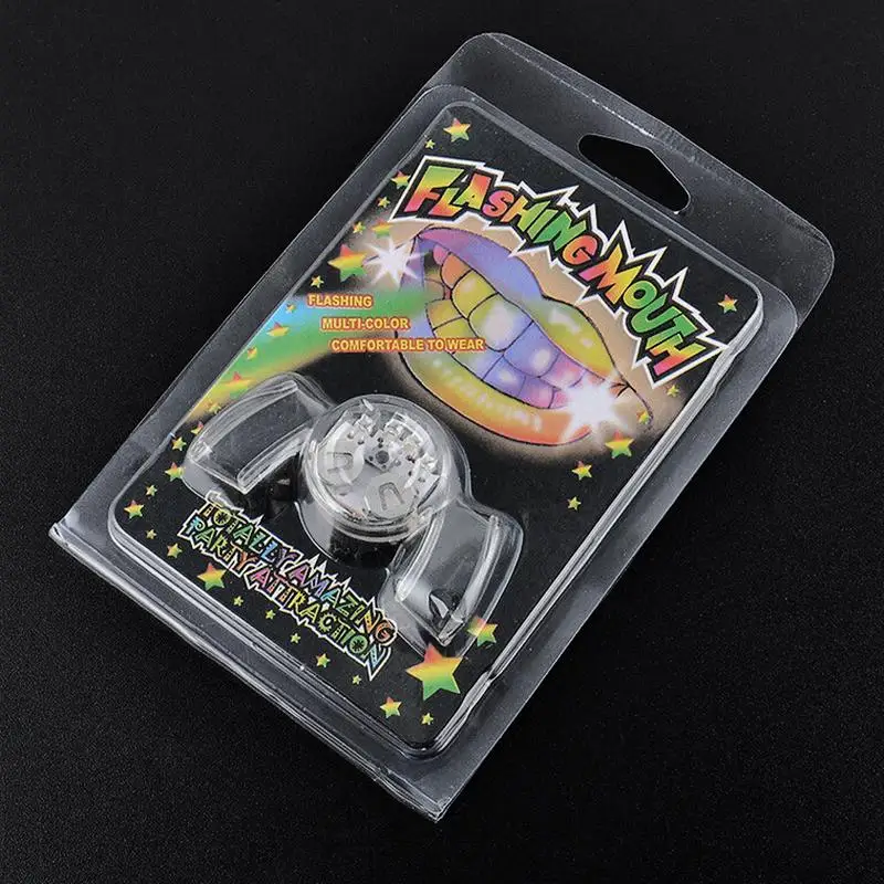 1 шт. новые красочные мигающие вспышки Фиксатор Рот охранника шт праздничные