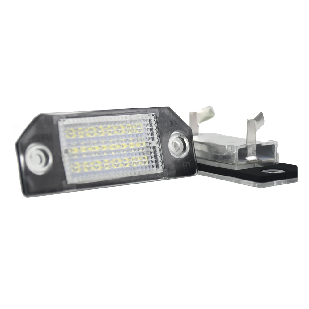 

2pcs For Ford Focus 1 2 MK1 MK2 C-max Lamp Car LED Back License Plate Light