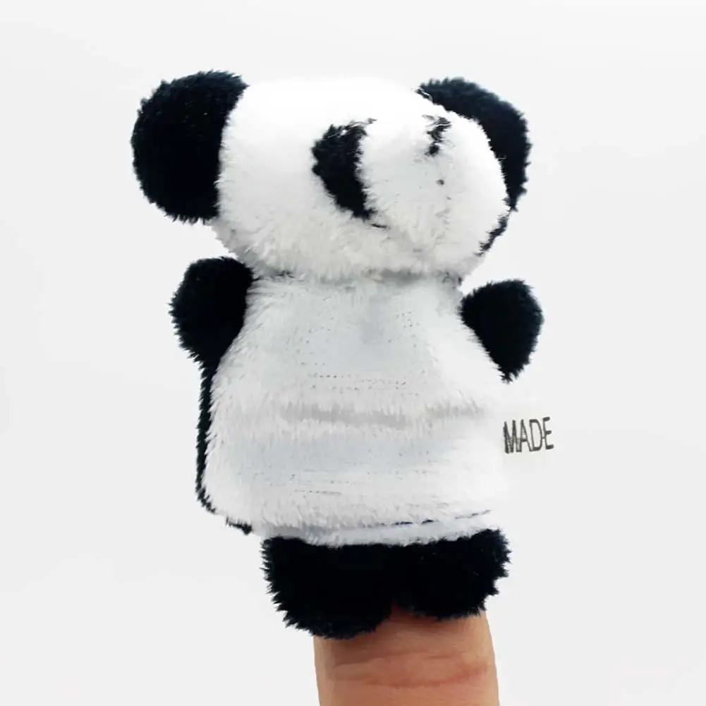 

10 pcs/lot Baby Plush Toy Finger Puppets Tell Story Props Animal Doll Hand Puppet Kids Toys Children Gift with 10 Animal Group