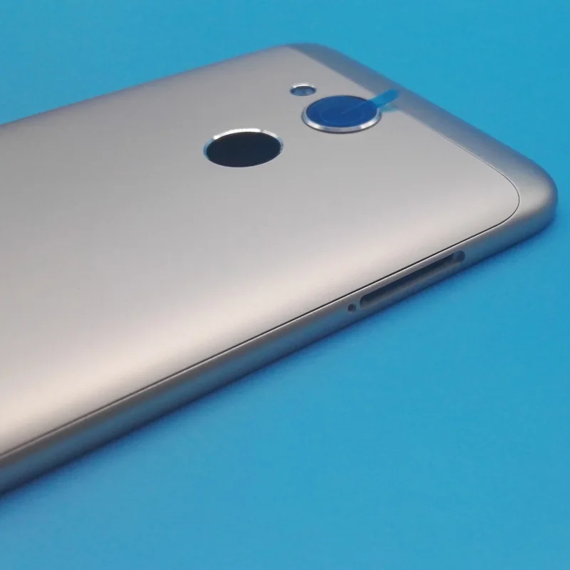 Задняя крышка батареи для huawei Honor 6A Play задний корпус металлическая задняя дверь камера Стекло Объектив Боковая кнопка запасные части