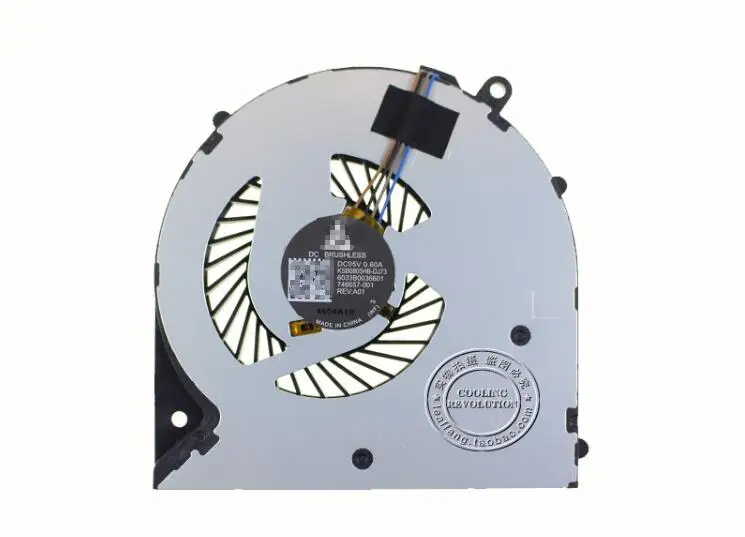 

New For HP Probook 248 340 G1 345 350 G14 G1 SPS 746657-001 6033B0036601 DFS531005PL0T FFA7 KSB0805HB DJ73 CPU Cooling Fan