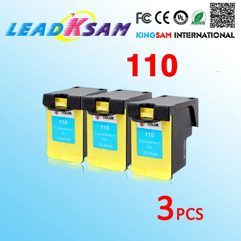 Цветной картридж для принтера hp110 110XL CB304A A310/A311/A314/A316/A320/A516/A526/A612/A617/A618/A626|cartridge