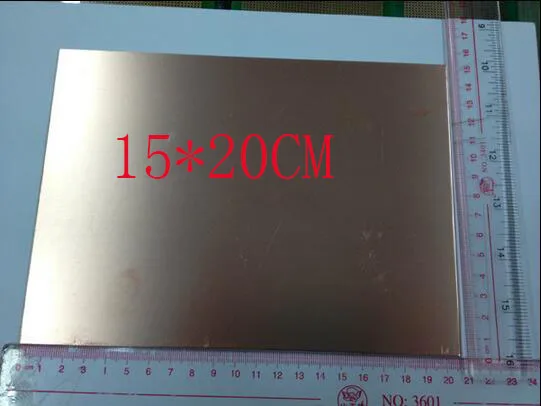 Бесплатная доставка 15*20 см 1 6 T Двухсторонняя доска для облицовки стекловолокна