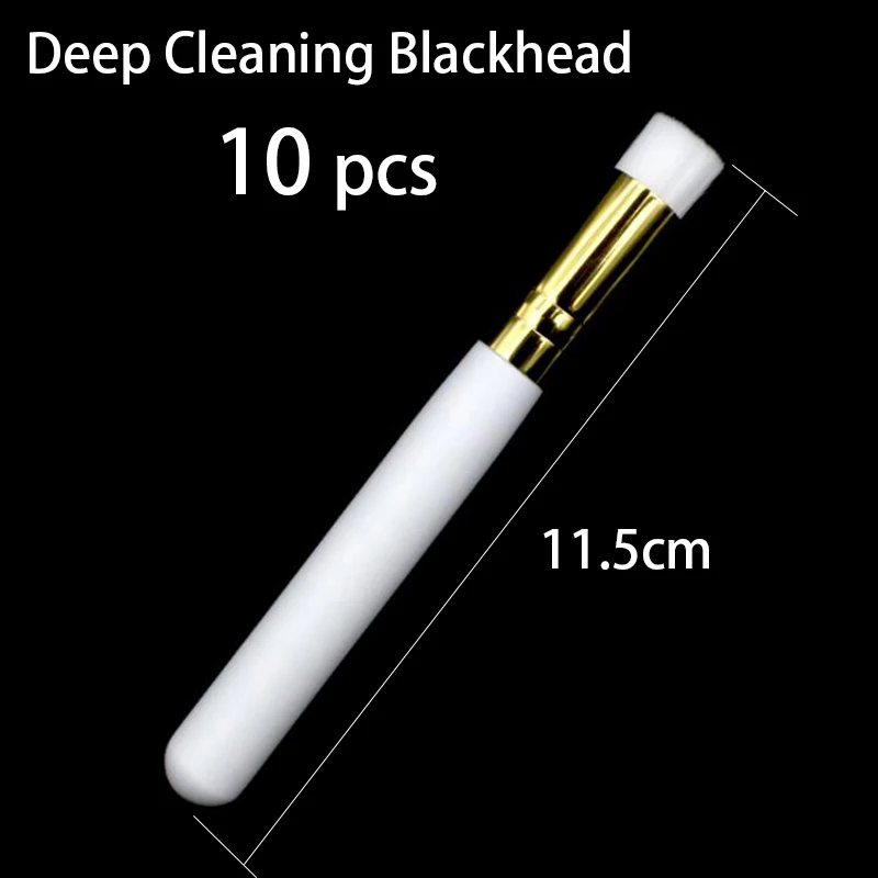 white gold Y 10pcs Удаление прыщей, угрей в черный горошек угри, прыщи Remover инструмент вакуумный очиститель пор для ухода за кожей лица станков - Цвет: white gold Y 10pcs
