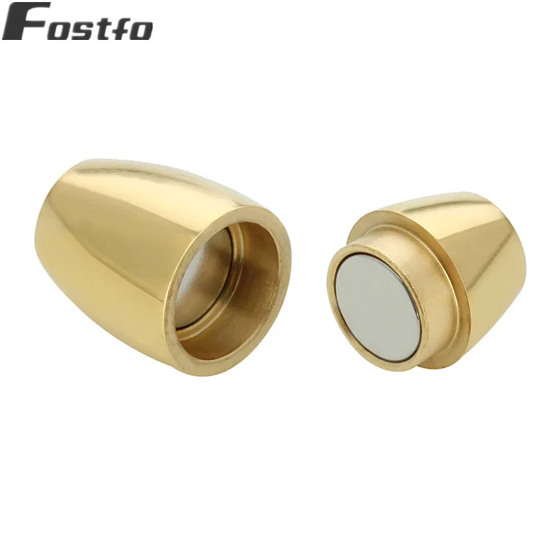 2 шт./лот Золотые/серебряные застежки из нержавеющей стали Магнитная застежка