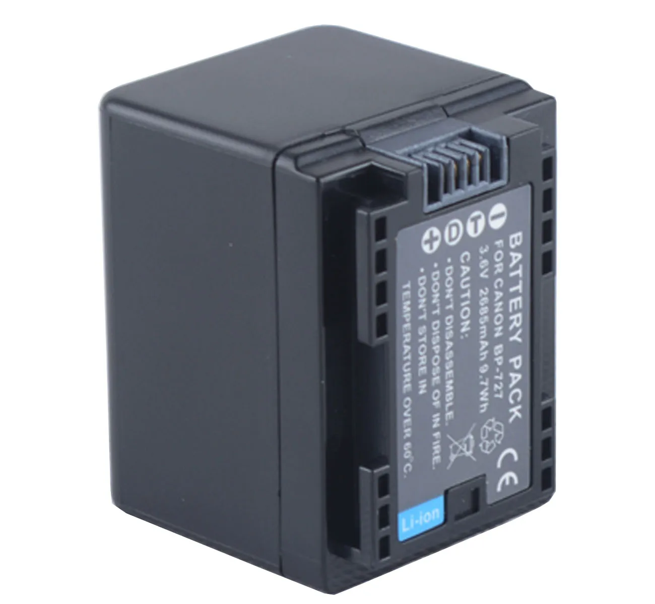 Аккумуляторная батарея для видеокамеры Canon LEGRIA HF R86, R87, R88, R306, R406, R506, R606, R706, R806, HF M52, M56, M60, M506 HD
