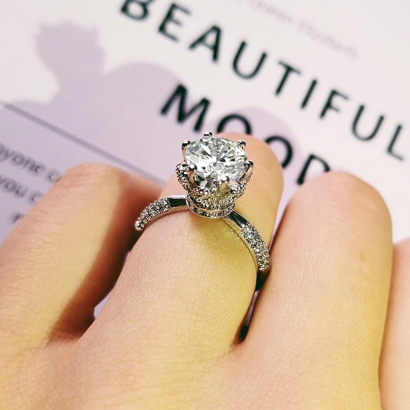 Новинка 2021 набор свадебных колец в стиле черной пятницы классическое