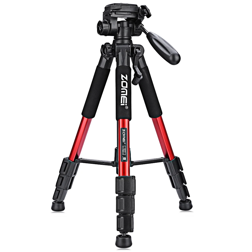 Zomei Q111 Portable Professional Tripod Camera Legs Lens Lightweight Pro Aluminium Holder Tripe Stand For | Электроника