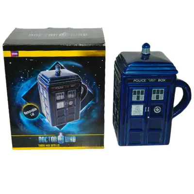 Оригинальная креативная полицейская кружка Doctor Who Tardis забавная керамическая