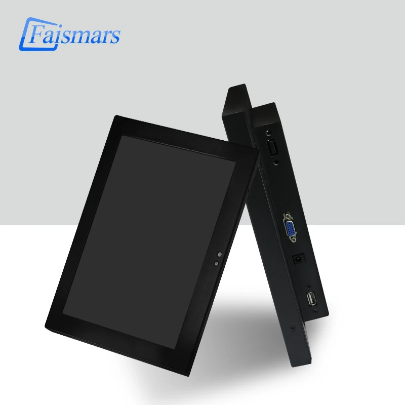 M156H EFR/Faismars 15 6 дюймовый резистивный сенсорный экран 1080P TFT LCD монитор &quotВстроенная