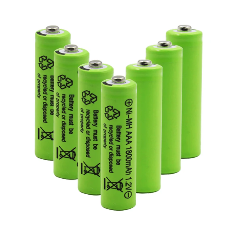 4/8/12/16/20 шт Alalito AAA 1800mAh 3A 1 2 V Ni MH желтая аккумуляторная батарея для MP3 RC игрушки