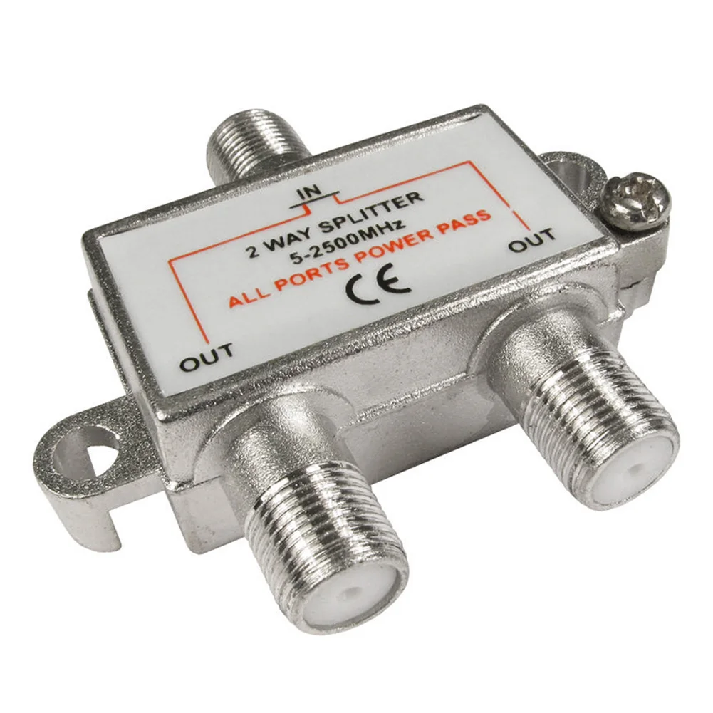 Сплиттер разъема CLCU 2 позиционный F разъём разделен на satelitte sky сигнальный