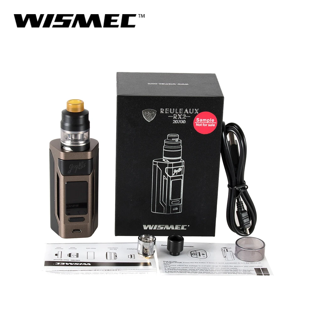 Оригинальный wismec reuleaux RX2 20700 с гном распылитель WM катушки Выход 200 W автоматический