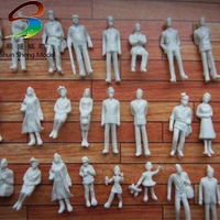scale white color people model trains 143 scale white figures o 50pc