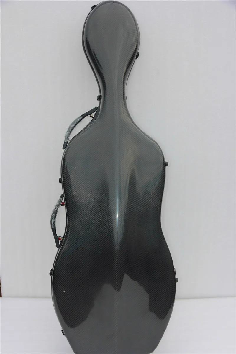 Один 4/4 футляр для виолончели желтый черный белый красный стекло синего цвета