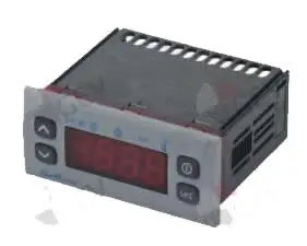 

electronic controller ELIWELL type EW974 model mounting measurements 71x29mm 230V voltage AC NTC