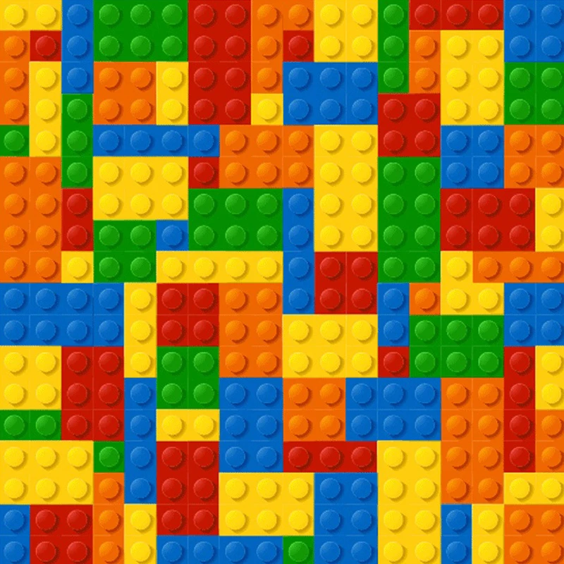 Пользовательские фото обои 3d Lego детская комната Спальня магазин игрушек Фоновые