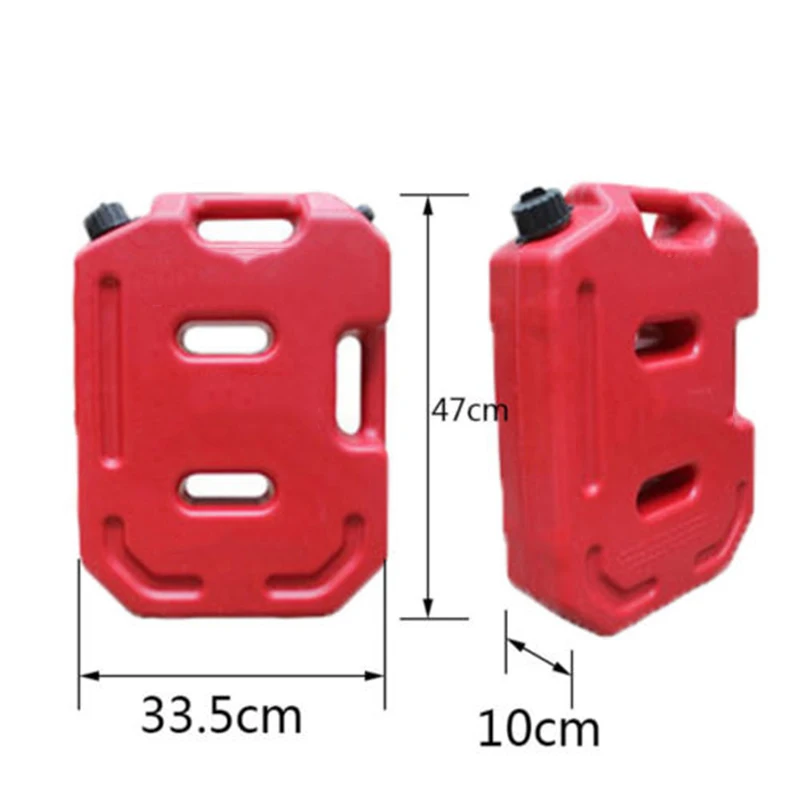 Пластиковые канистры емкостью 10 л для бензиновых дизельных масляных контейнеров