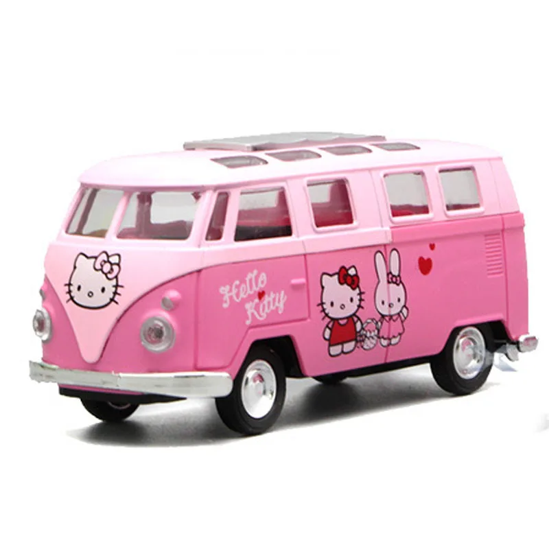 Детские игрушки с милым рисунком кота KT мини-автобус задняя дверь мужской