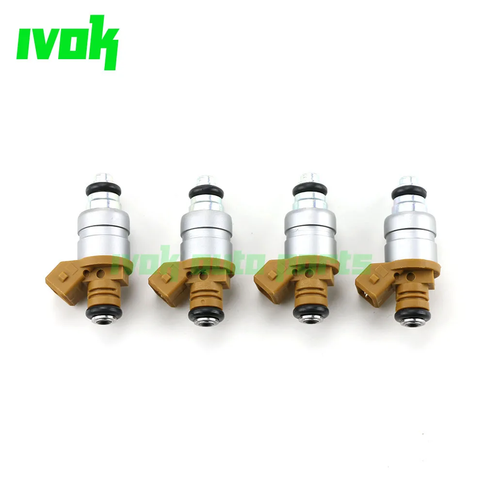 Новый набор из 4 форсунок топливного инжектора для Chevrolet Daewoo Matiz 0 8 1 96620255 ADG02801