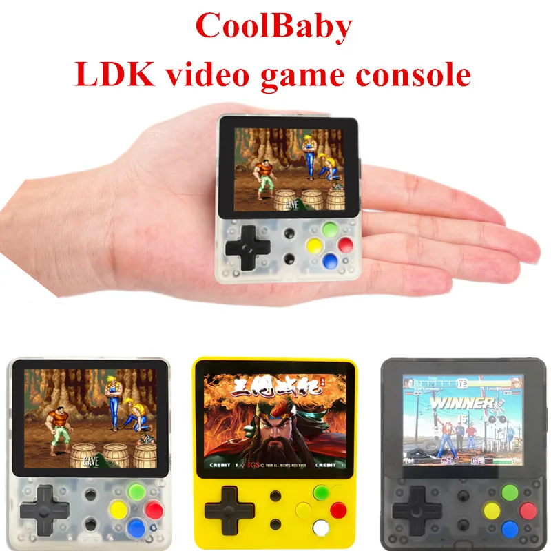 CoolBaby LDK игра 2 6 дюймов экран мини портативная игровая консоль ностальгическая