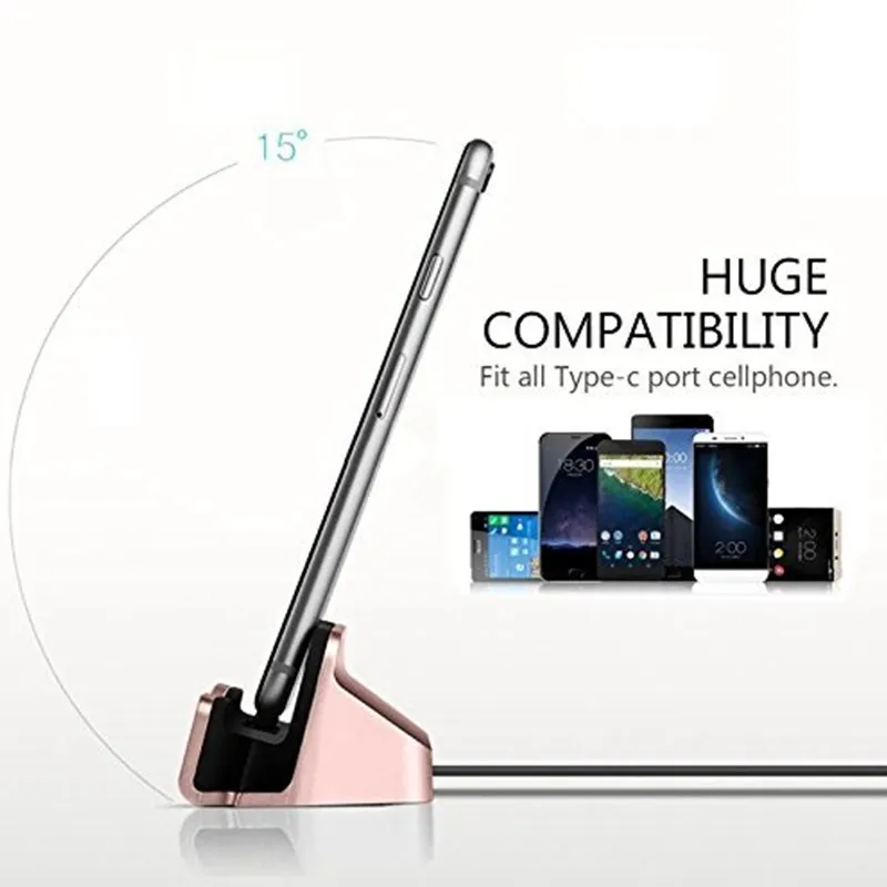 Тип C USB подставка металлическая док станция зарядное устройство для huawei P30 pro P20 lite