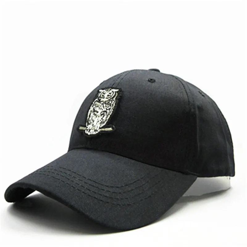 

Owl animal embroidery cotton Casquette Baseball Cap hip-hop cap Adjustable Snapback Hats for kids men women 169