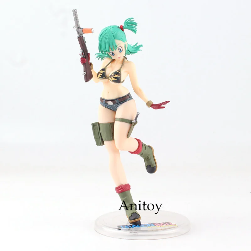 Vogue Buruma Bulma Sexy with Gun Toriyama Akira Comic Аниме Dragon Ball MegaHouse 18 см фигурка игрушки | Игрушки и
