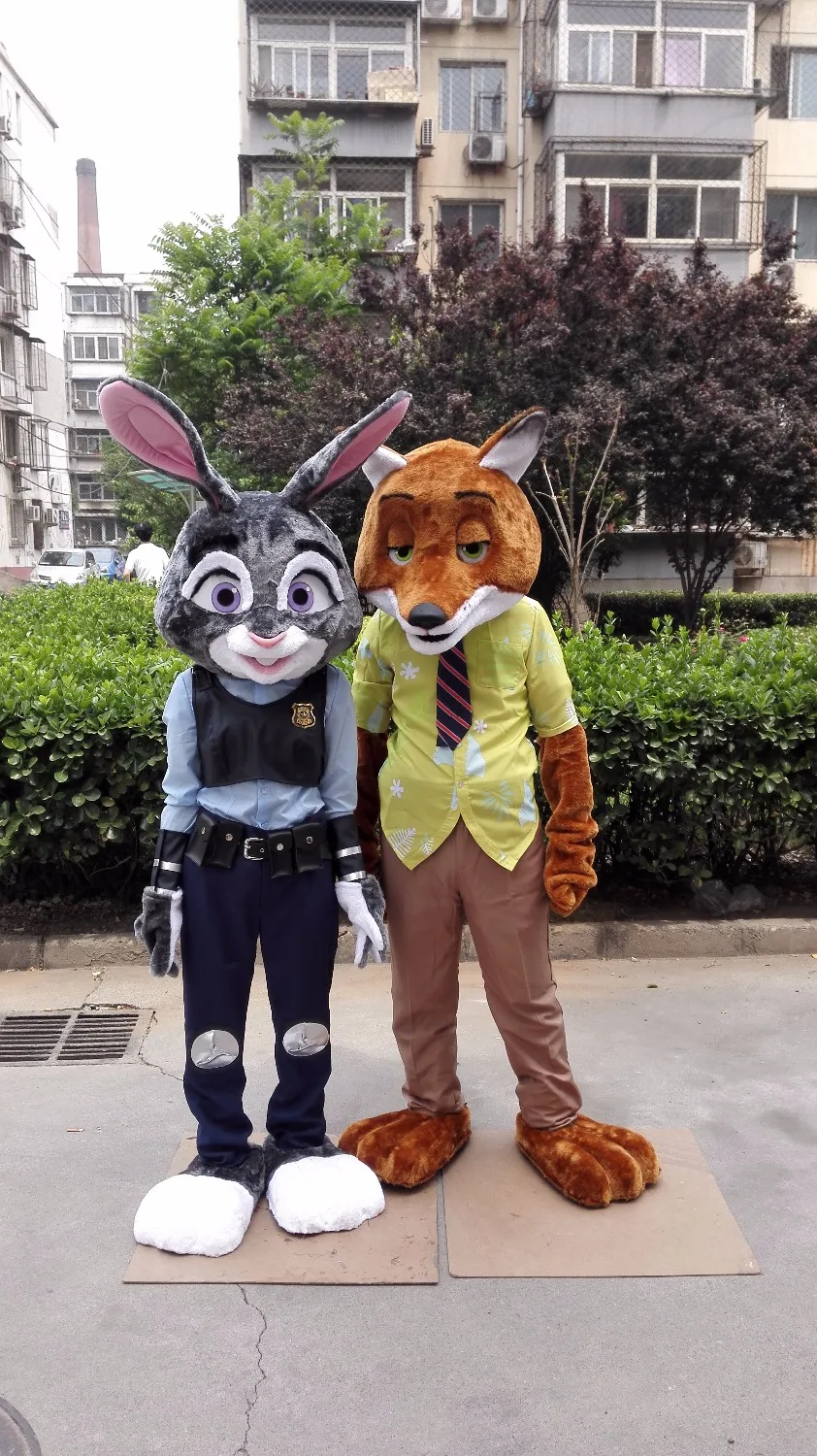 Костюм judy rabbit and лисы маскота на заказ аниме косплей комплект mascotte необычное