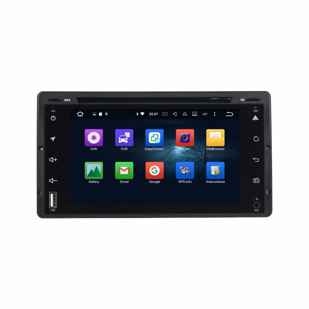Octa core 2 DIN 6.2 &quotAndroid 6.0 автомобиль Радио DVD GPS для ford Victoria 2008 2012 с 4 ГБ Оперативная
