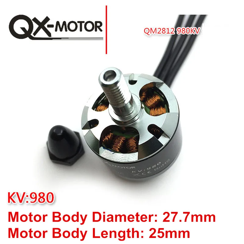4 шт. бесщеточный двигатель QX engine CW CCW QM2812(2212) 980KV для F330 F450 F550 X525 Мультикоптер