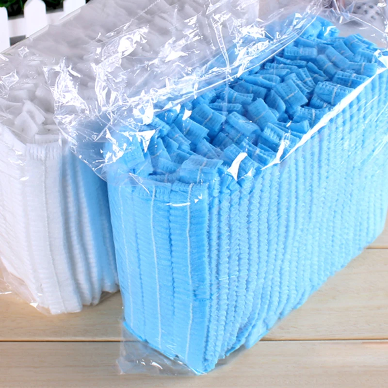 Одноразовый головной убор нетканый шеф-повара для кухни пылезащитный колпачок