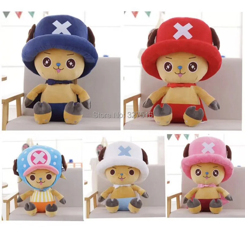 30 см аниме One Piece фигурка Плюшевая Кукла Тони Чоппер пять цветов фигурки плюшевые
