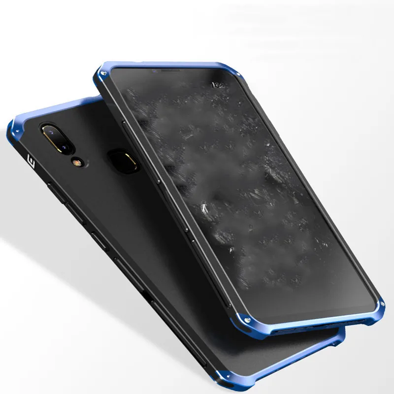 Чехлы для Vivo V9 чехол Capa жесткая задняя часть PC металлический бампер деловой