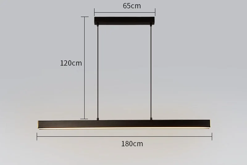 E Modern LED Pendant Light Fixtures Creative Rectangle Hanging Lamp Nordic Lamps Aluminum Hanglamp Simple Acrylic Loft Luminaire - Цвет корпуса: E