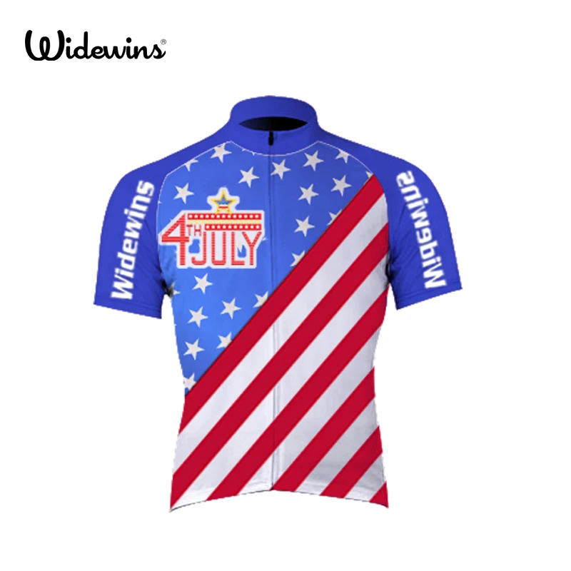 Новинка 2017 Полиэстеровая велосипедная одежда 4 го июля майка Дышащая MTB я Ciclismo Ropa