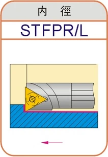 Внутренний токарный инструмент с ЧПУ STFLR09 S08K-STFPR09 STFPR STFPL используется