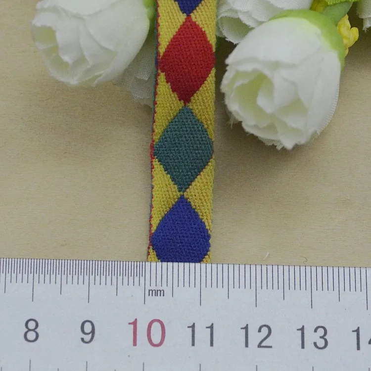 10Meter 1cm Decorative Webbing Polyester Stripe Satin Ribbon Trim for Hand-sewing Garment Bags Clothing Woven Belt | Дом и сад